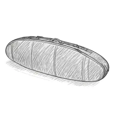 FCS Travel 2 Funboard Surfboard Travel Bag