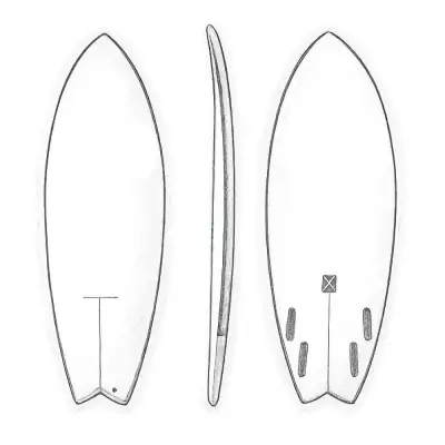 Firewire Seaside Fish Surfboards