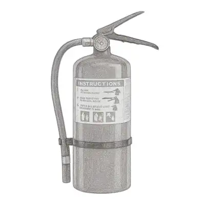 First Alert PRO5 Rechargeable Heavy Duty Fire Extinguisher