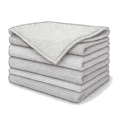 FIXSMITH Microfiber Cleaning Cloth 12" x 16" (Pack of 8)