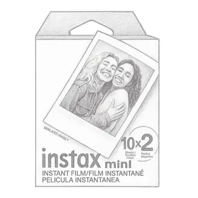 Fujifilm Instax Mini Instant Film Twin Pack (20 photos)