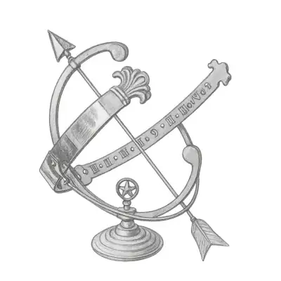 Garden Sundials Solid Brass Armillary Sundial
