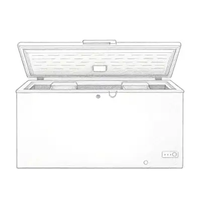 GE® 15.7 Cu. Ft. ENERGY STAR® Chest Freezer, Manual Defrost