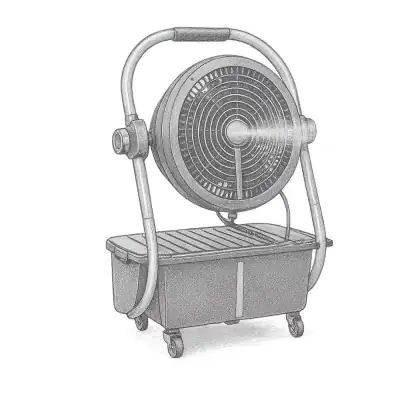 Geek Aire 30000mAh Battery Operated Misting Fan (2.9 gal)