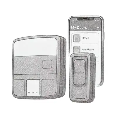 Genie Aladdin Connect® Smartphone Enabled Garage Door Controller (Retrofit-Kit)