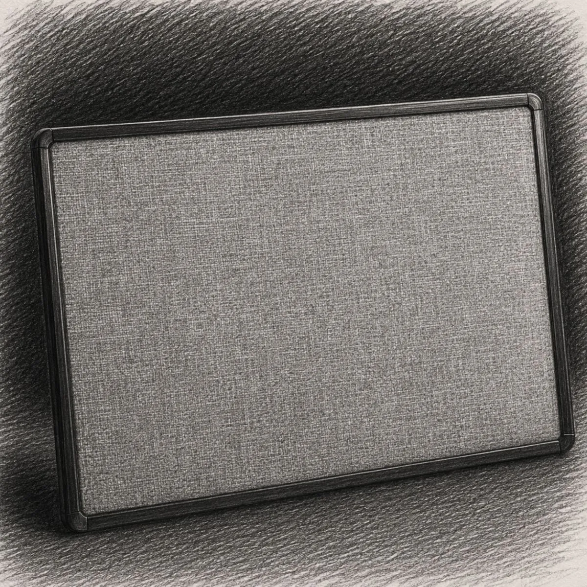 Ghent Fabric Bulletin Board (24" x 36")