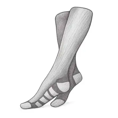 Go2 Unisex High Compression Socks