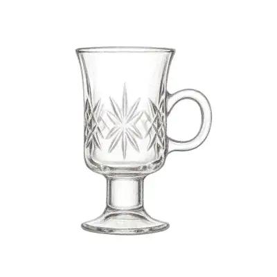 Godinger Dublin Crystal Irish Coffee Mug (Set of 4)