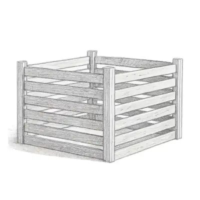 Greenes Fence Cedar Wood Composter