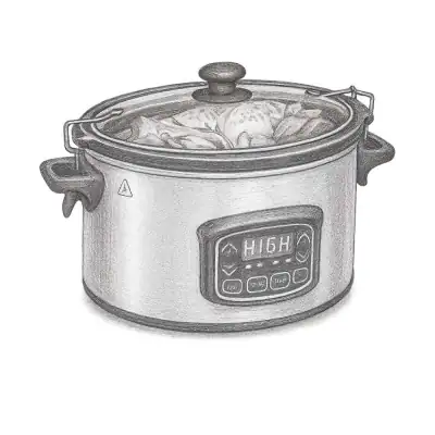 Hamilton Beach Set & Forget® 6 Quart Defrost Slow Cooker