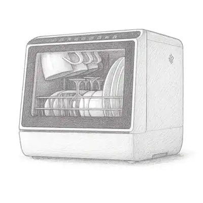 HAVA R01 Compact Countertop Dishwasher