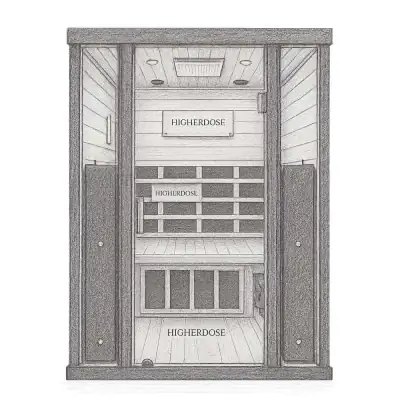 HigherDOSE Full Spectrum Infrared Sauna