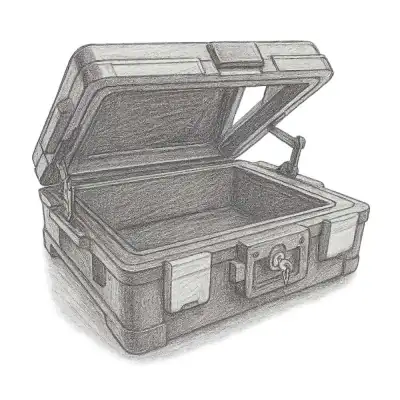 Honeywell 1114 Lightweight Fire and Waterproof Chest