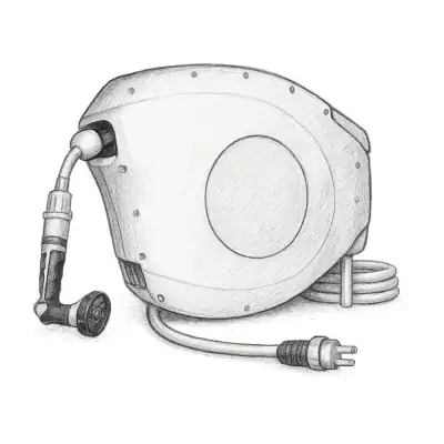 Hoselink 50ft Retractable Garden Hose Reel