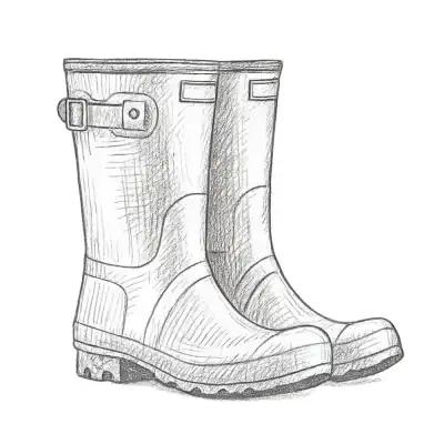 Hunter Boots Men's Original Short Rain Boots