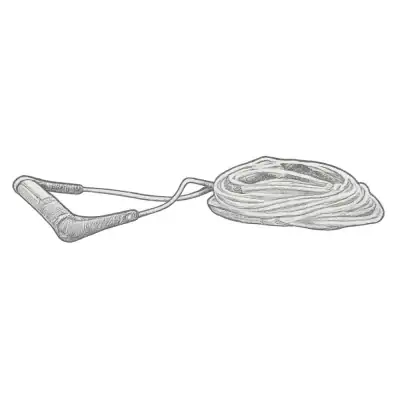 Hyperlite SG Handle with Fuse Line Wakeboarding Ropes