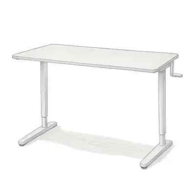IKEA RELATERA Desk Sit/Stand