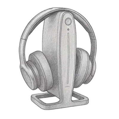Insignia™ - RF Wireless Over-the-Ear Headphones