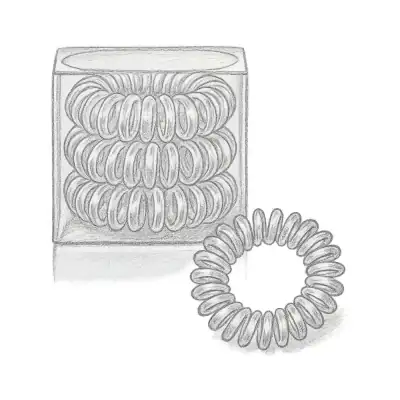 invisibobble Original Traceless Spiral Hair Ties (Pack of 3)