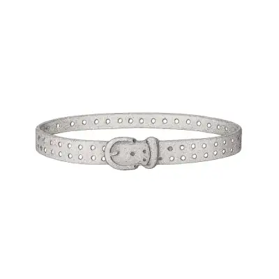 ISABEL MARANT Zap Leather Buckle Belt
