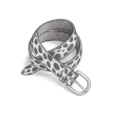 J.Crew Calf Hair Belt