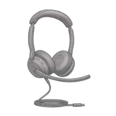 Jabra Evolve2 50 Wired Stereo Headset