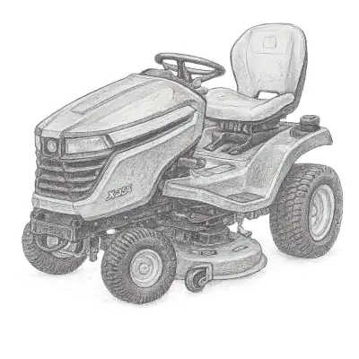 John Deere X354 Lawn Tractor (42")