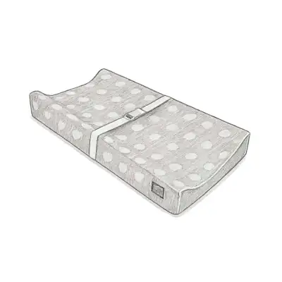Jool Baby Contoured Changing Pad with Removable & Washable Cover