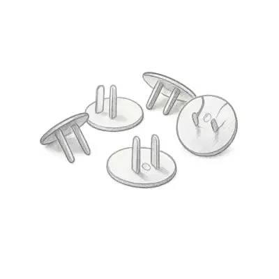 Jool Baby Electrical Outlet Plug Covers (Pack of 32)