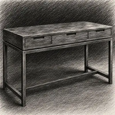 Joss & Main Lars Mid Century Desk