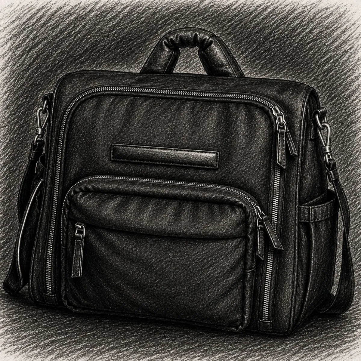 JuJuBe Satchel Diaper Bag