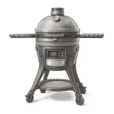 Kamado Joe Konnected Joe™ Digital Charcoal Grill and Smoker