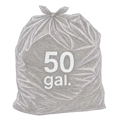 Kirkland Signature Outdoor Trash Bags 50 gal (Pack of 70)