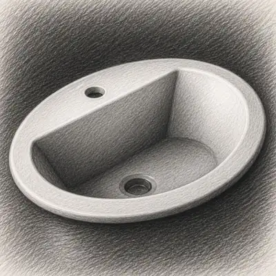 Kohler Bryant Oval Drop-In Bathroom Sink