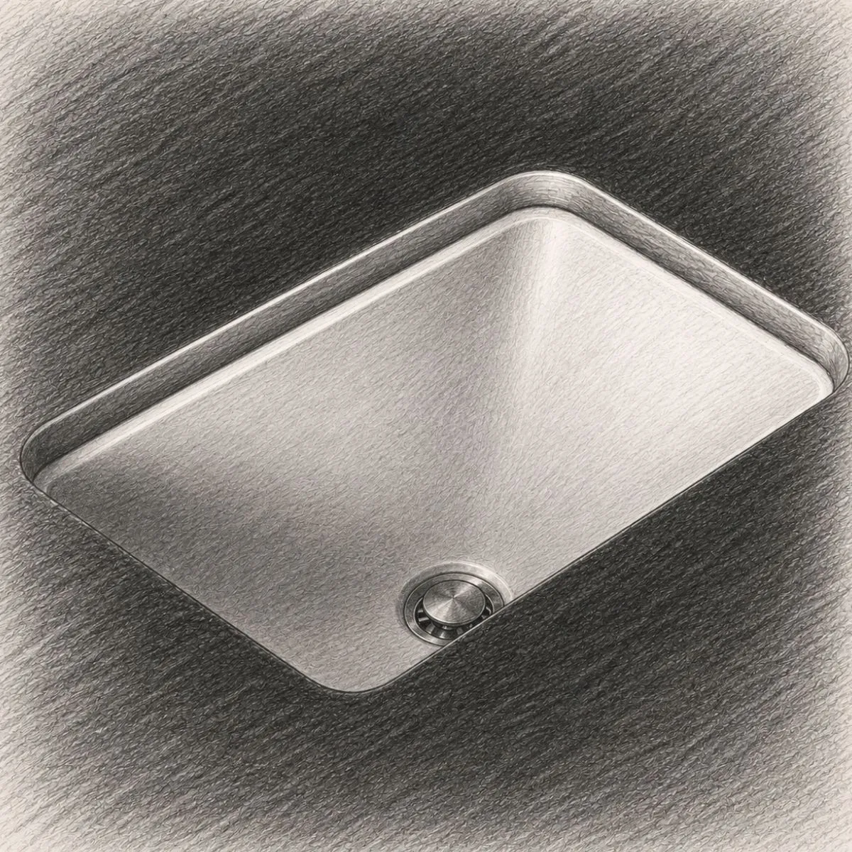 Kohler Caxton Rectangular Undermount Bathroom Sink
