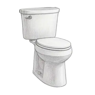 Kohler Gleam Two-Piece Single Flush Elongated Toilet