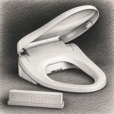 Kohler PureWash Elongated Bidet Toilet Seat with Remote Control
