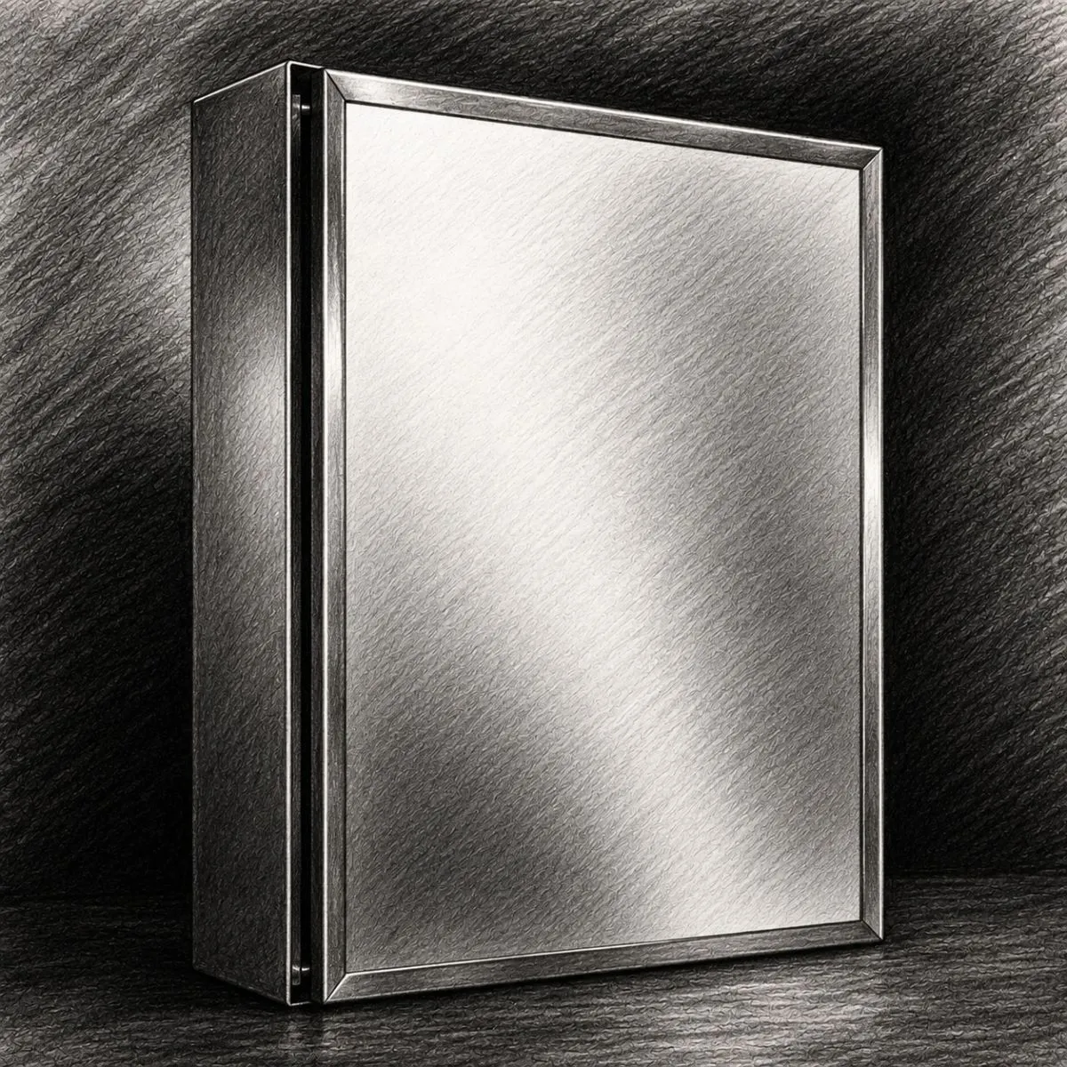 Kohler Single-Door Bathroom Medicine Cabinet with Mirror