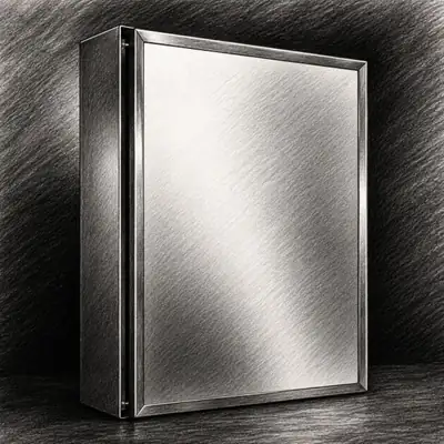 Kohler Single-Door Bathroom Medicine Cabinet with Mirror