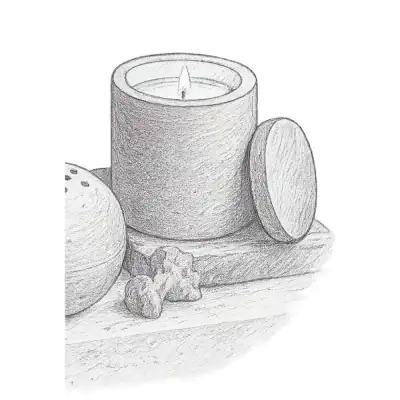 La Botica Ceremony Vela Travertine Candle