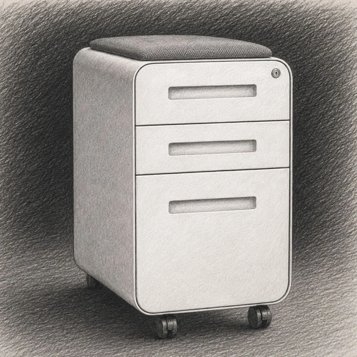 Laura Stockpile Curve Seat File Cabinet