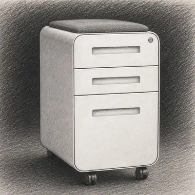 Laura Stockpile Curve Seat File Cabinet
