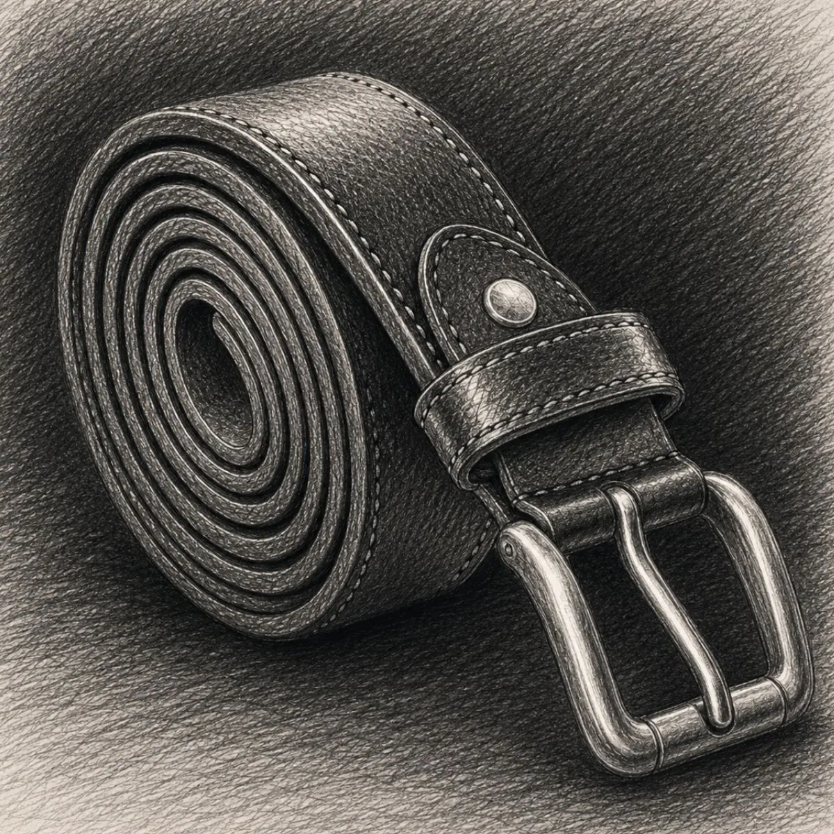Leatherboss Genuine Leather Men Safe Money Zipper Big and Tall Belt (46")