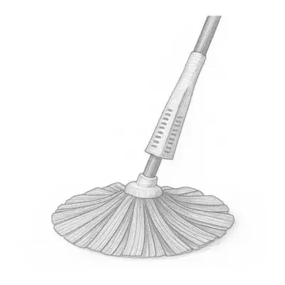 Libman Wonder Mop® Green and White Handle