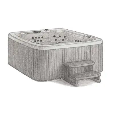 Lifesmart LS700DX™ Spa with Waterfall