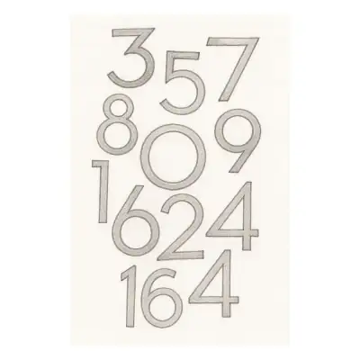 MaoTuHM Bronze House & Mailbox Numbers (6")