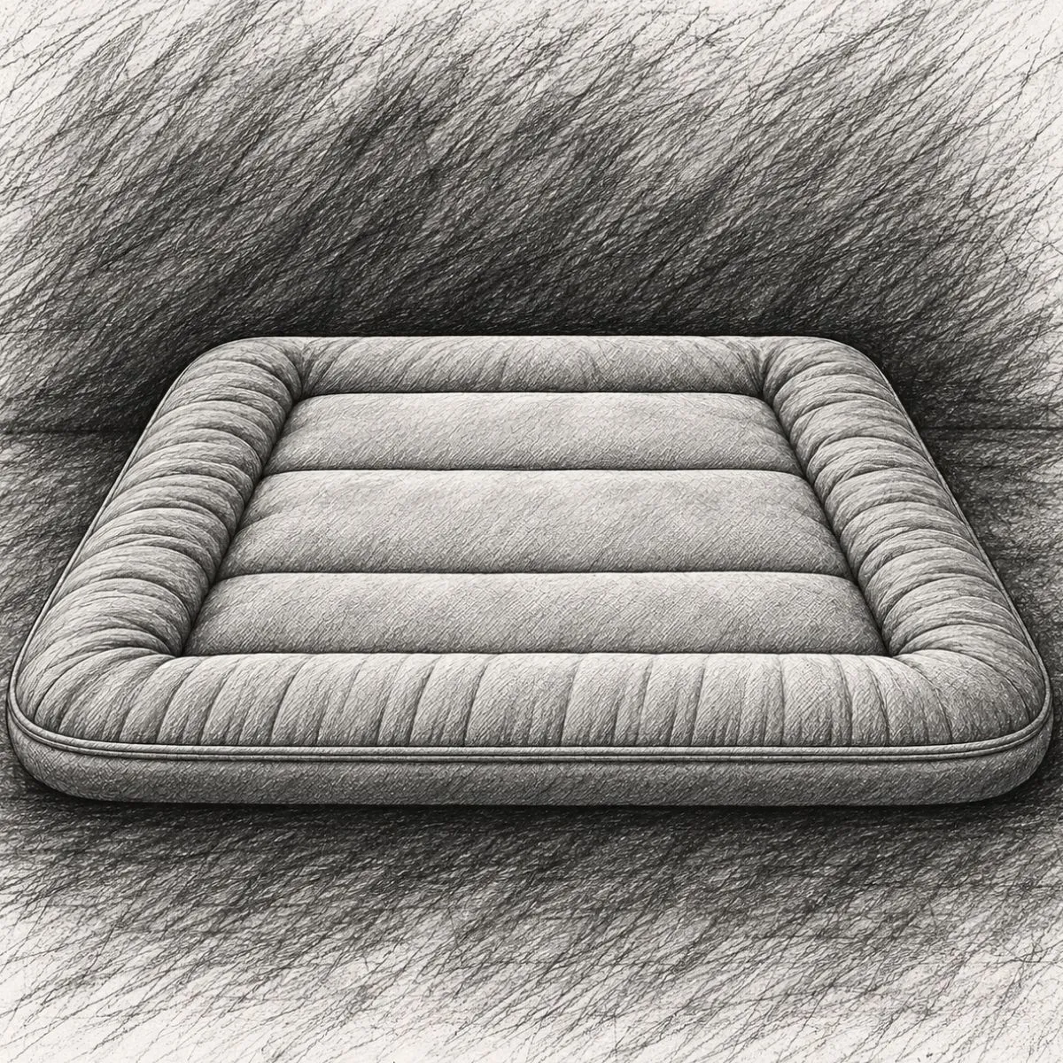 MAXYOYO Japanese Floor Futon Mattress (Queen Size)