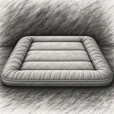 MAXYOYO Japanese Floor Futon Mattress (Queen Size)