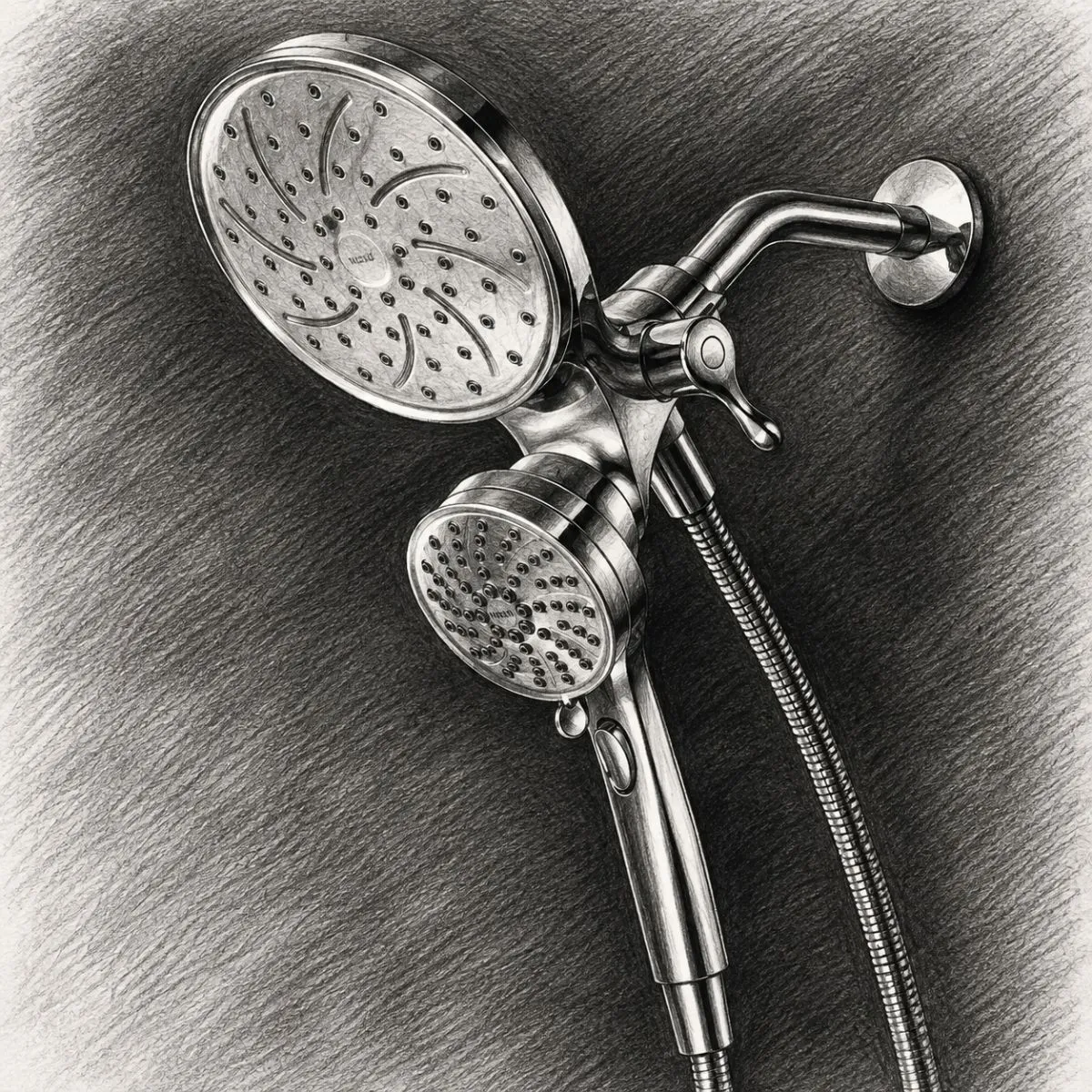 Moen Attract Chrome Magnetix Rainshower Combo