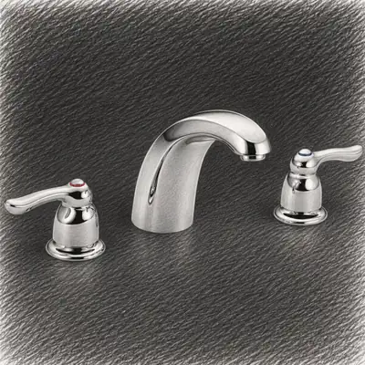 Moen Chateau Chrome Two-Handle Low Arc Roman Tub Faucet